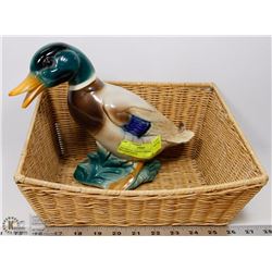 1955 ROYAL COPLEY CERAMIC MALLARD DUCK