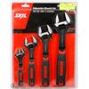 Image 1 : SKIL 4 PC ADJUSTABLE WRENCH SET