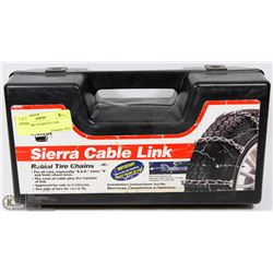 SAFETY TIRE CHAINS IN CASE