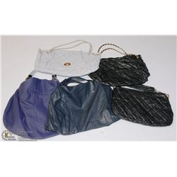 LOT OF 5 NEW WOMENS PURSES