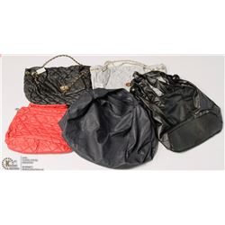 LOT OF 5 NEW WOMENS PURSES