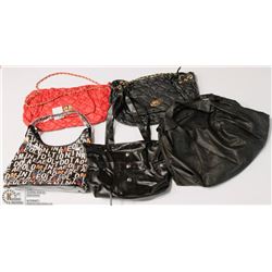LOT OF 5 NEW WOMENS PURSES