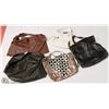 Image 1 : LOT OF 5 NEW WOMENS PURSES