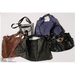 LOT OF 5 NEW WOMENS PURSES