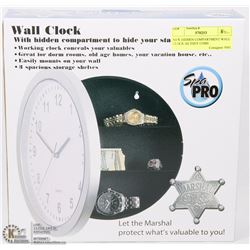 NEW HIDDEN COMPARTMENT WALL CLOCK
