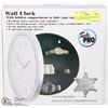 Image 1 : NEW HIDDEN COMPARTMENT WALL CLOCK