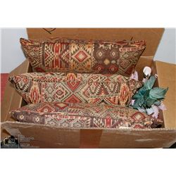 3 LARGE SHOWHOME CUSHIONS