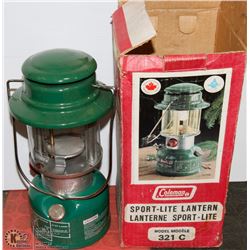 COLEMAN SPORT-LITE LANTERN IN ORIGINAL BOX