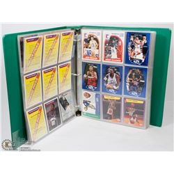 BINDER OF ESTATE BASKETBALL CARDS