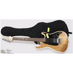 IBANEZ GUITAR ROADSTAR II SERIES, CREAM & WOOD