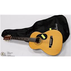 GUITAR HOHNER ACOUSTIC BLOND WITH SOFT CASE