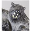 Image 5 : INUIT SOAPSTONE BEAR STATUE, "A WOLF ORIGINAL"