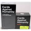 Image 1 : CARDS AGAINST HUMANITY GAME PLUS EXPANSION PACK