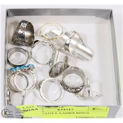 ESTATE LOT 6  LADIES RINGS