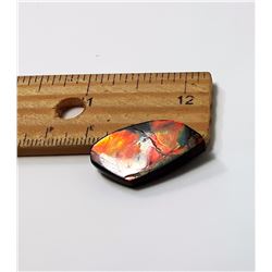 #12 - RED & GREEN FIRE AMMOLITE GEMSTONE