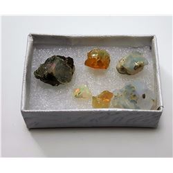 #16 - LOT OF 14 CT  ROUGH OPAL GEMSTONES