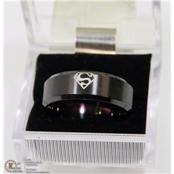 SUPERMAN LOGO  RING