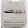 Image 1 : INFINITE ROMANCE 2PC CZ ENGAGEMENT SET