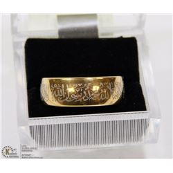 STAINLESS STEEL RING SIZE 10 MENS