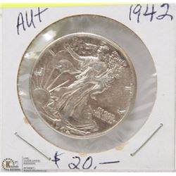 83) US LIBERTY 50 CENT PIECE (CIRCULATED)