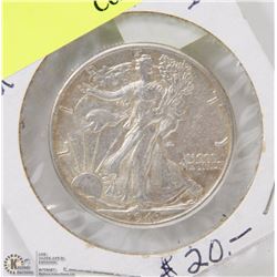 96) US LIBERTY 50 CENT PIECE (CIRCULATED)