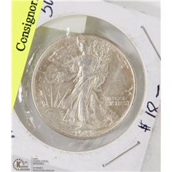 89) US LIBERTY 50 CENT PIECE (CIRCULATED)