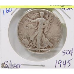 149)  SILVER 50 CENT PIECE (CIRCULATED)