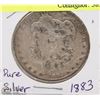Image 1 : 141) MORGAN SILVER DOLLAR (CIRCULATED)