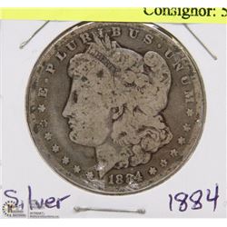 128) MORGAN SILVER DOLLAR (CIRCULATED)