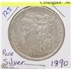 Image 1 : 124) MORGAN SILVER DOLLAR (CIRCULATED)