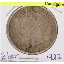 133) MORGAN SILVER DOLLAR (CIRCULATED)