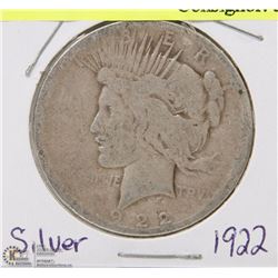 134) MORGAN SILVER DOLLAR (CIRCULATED)