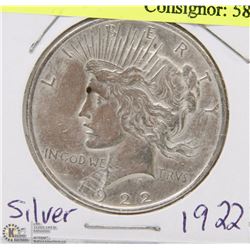 132) MORGAN SILVER DOLLAR (CIRCULATED)