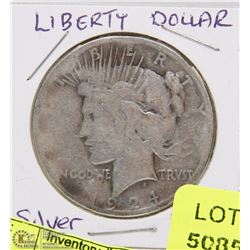 130) MORGAN SILVER DOLLAR (CIRCULATED)
