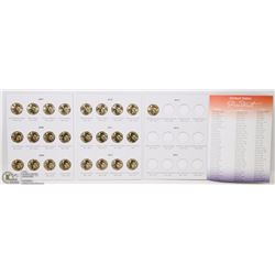 19) PRESIDENTIAL DOLLARS (UNCIRCULATED)