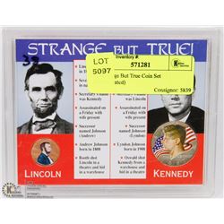 38) STRANGE BUT TRUE COIN SET (UNCIRCULATED)