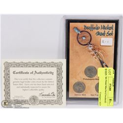 42) BUFFALO NICKEL MINT SET (CIRCULATED)