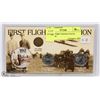 Image 1 : 103) FIRST FLIGHT COLLECTION COIN SET (UNCIRCULATED