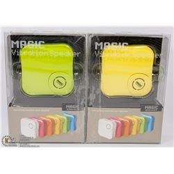 LOT OF TWO MAGIC VIBRATION SPEAKERS