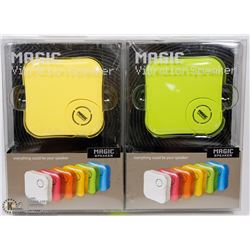 LOT OF TWO MAGIC VIBRATION SPEAKERS