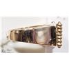 Image 3 : 14K YELLOW GOLD 15 OLD CUT DIAMONDS RING