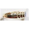 Image 3 : 10K YELLOW GOLD SAPPHIRE SOLITAIRE RING