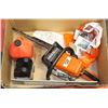 Image 1 : STIHL CHAINSAW WITH ALL ACCESSORIES,, 16" BAR,