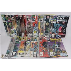 LOT OF 34 COLLECTIBLE 1990 MARVEL COMICS