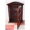 Image 1 : 15X21 WOODEN GLASS DOOR WALL DISPLAY CASE