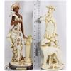 Image 1 : 2 LADY STATUES