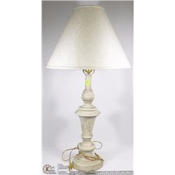 IVORY TONE TABLE LAMP