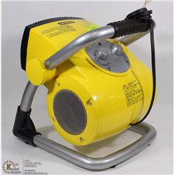 STANLEY PORTABLE ELECTRIC FLOOR FAN HEATER