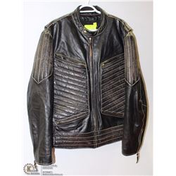 CMM CANADA LEATHER JACKET SIZE 3XL
