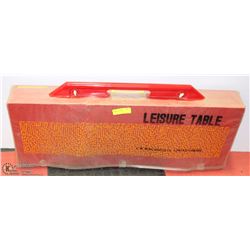 NEW  FOLDING LEISURE TABLE